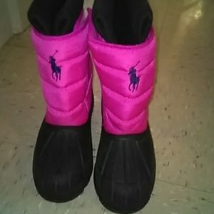Ralph Lauren women snow or rain boots